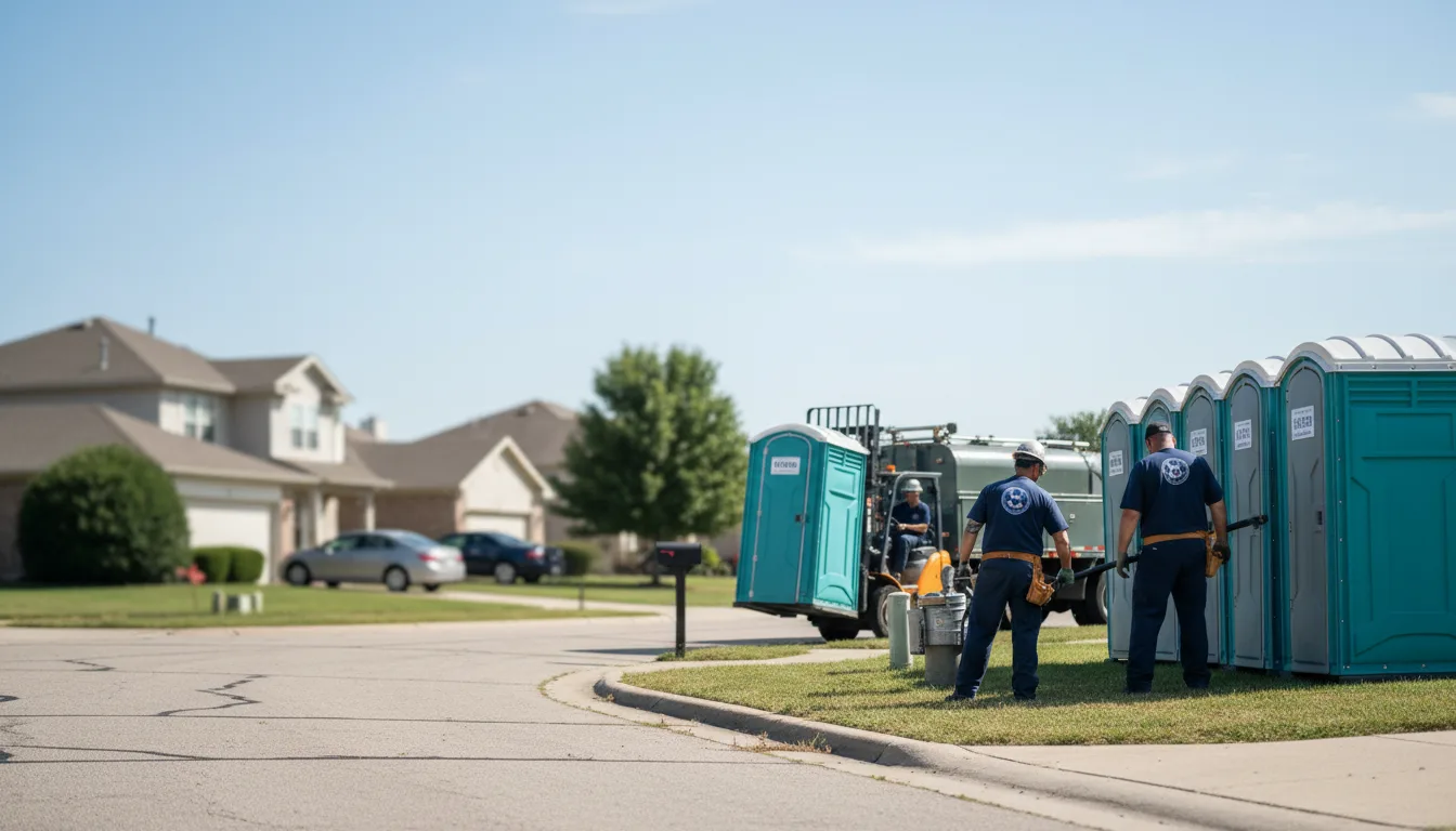 Porta Potty Rental in New Richmond, WV near me